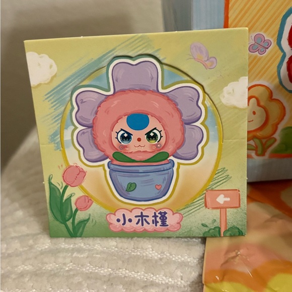 Baby Three RARE CRYING EYES AND PACIFIER - A Pot of Little Flower NEW - Picture 4 of 8